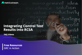 Integrating Control Test Results into RCSA
