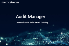 Audit Manager - Role Based Course