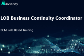 BCM LOB Business Continuity Coordinator - Role Based Course